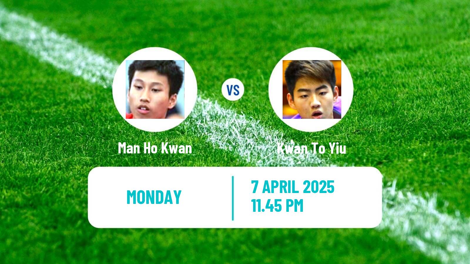 Table tennis Wtt Contender Taiyuan Men Man Ho Kwan - Kwan To Yiu
