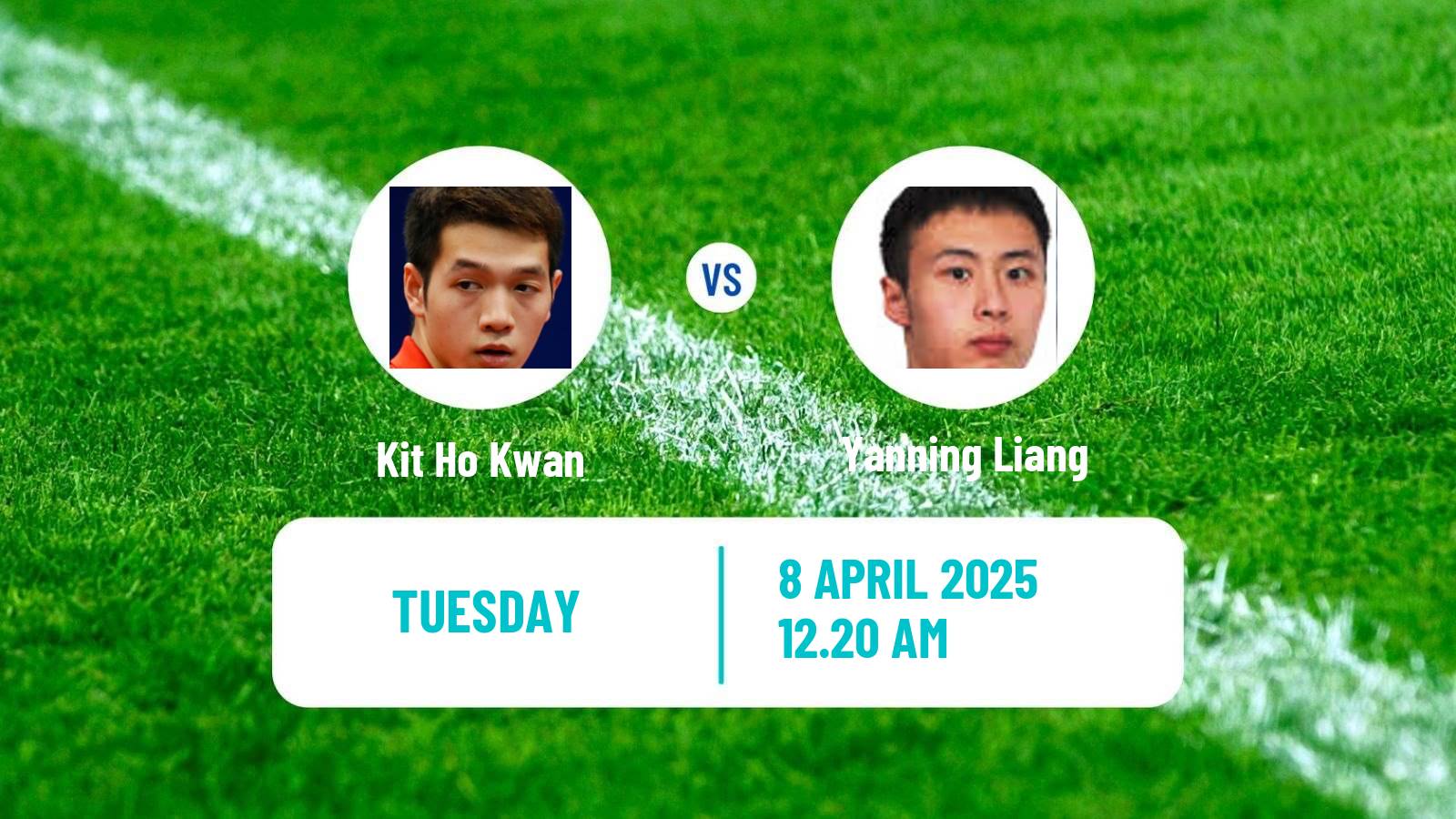 Table tennis Wtt Contender Taiyuan Men Kit Ho Kwan - Yanning Liang