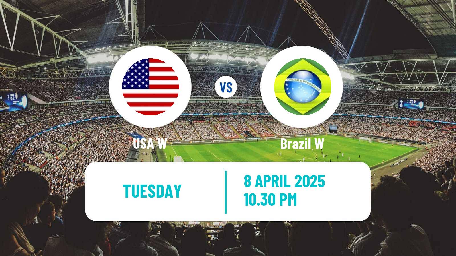 Soccer Friendly International Women USA W - Brazil W