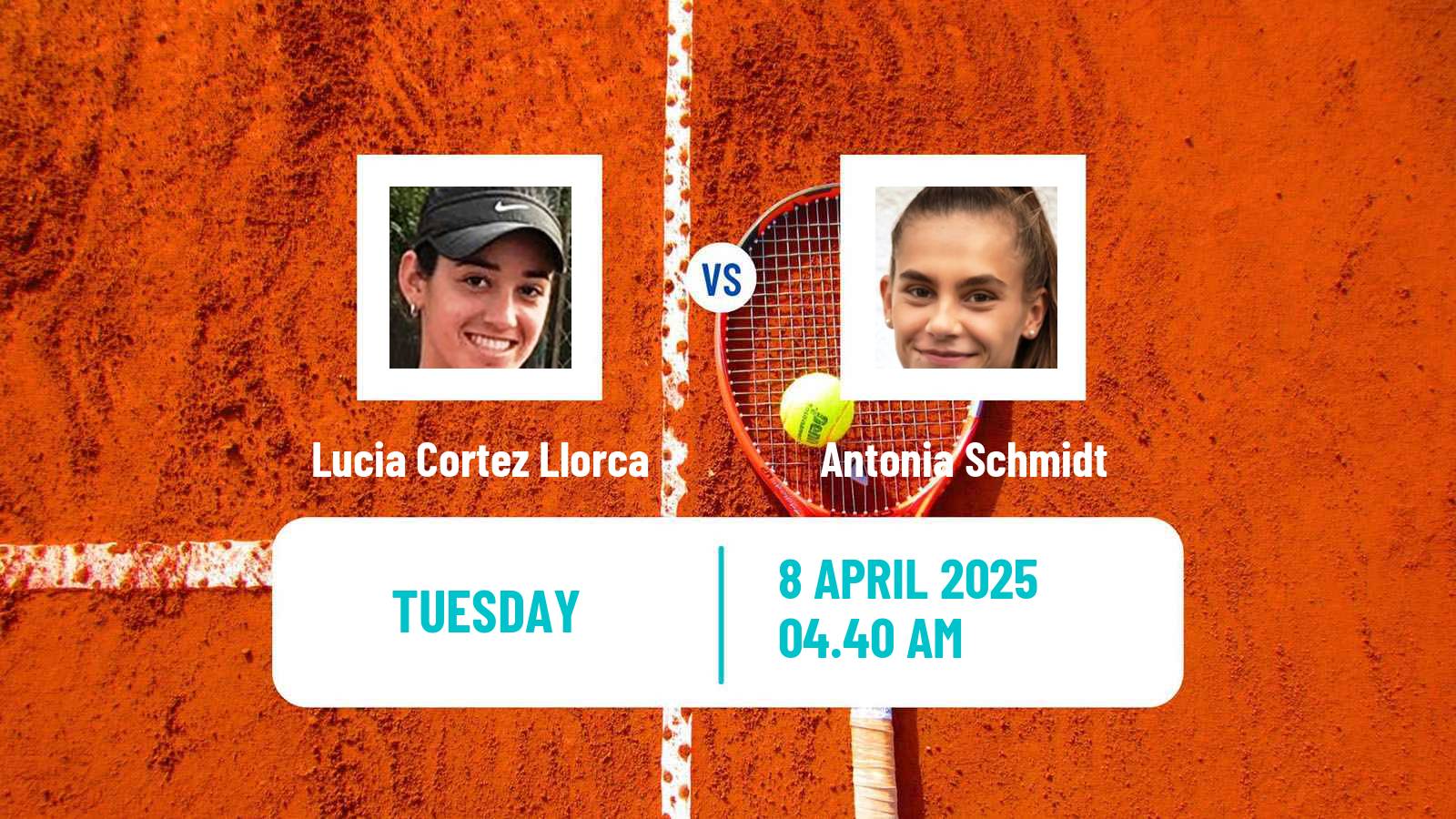 Tennis ITF W35 Santa Margherita Di Pula 13 Women 2025 Lucia Cortez Llorca - Antonia Schmidt