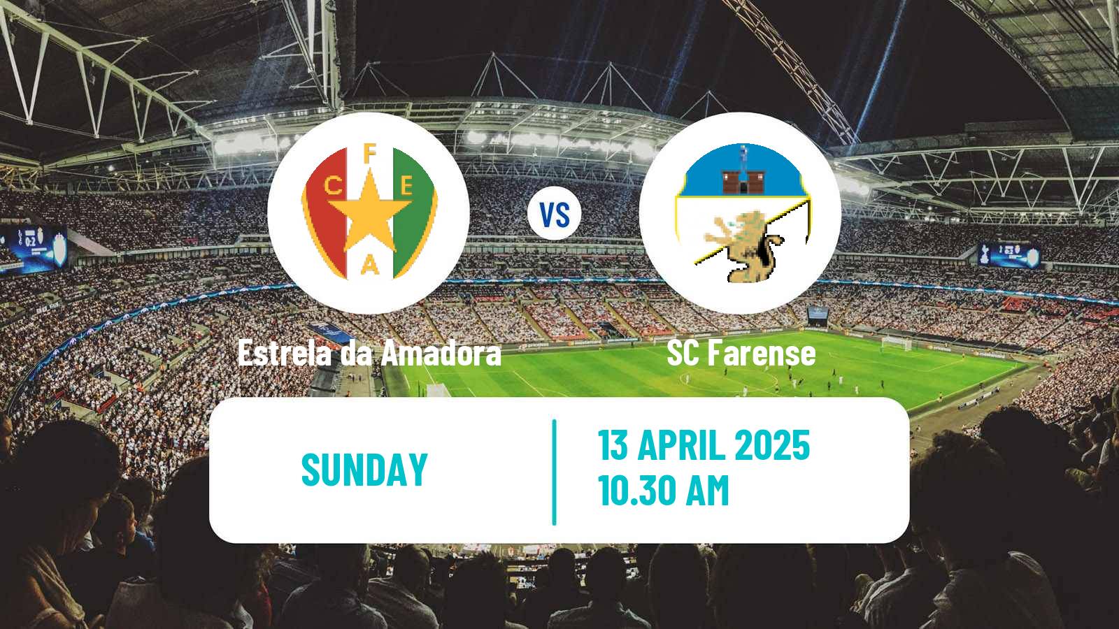 Soccer Liga Portugal Estrela da Amadora - Farense