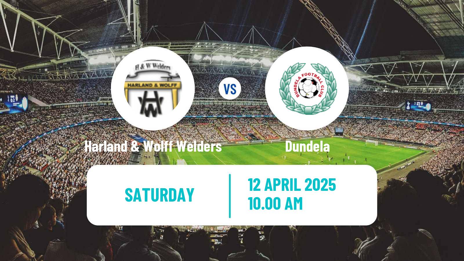 Soccer Northern Irish Championship Harland & Wolff Welders - Dundela