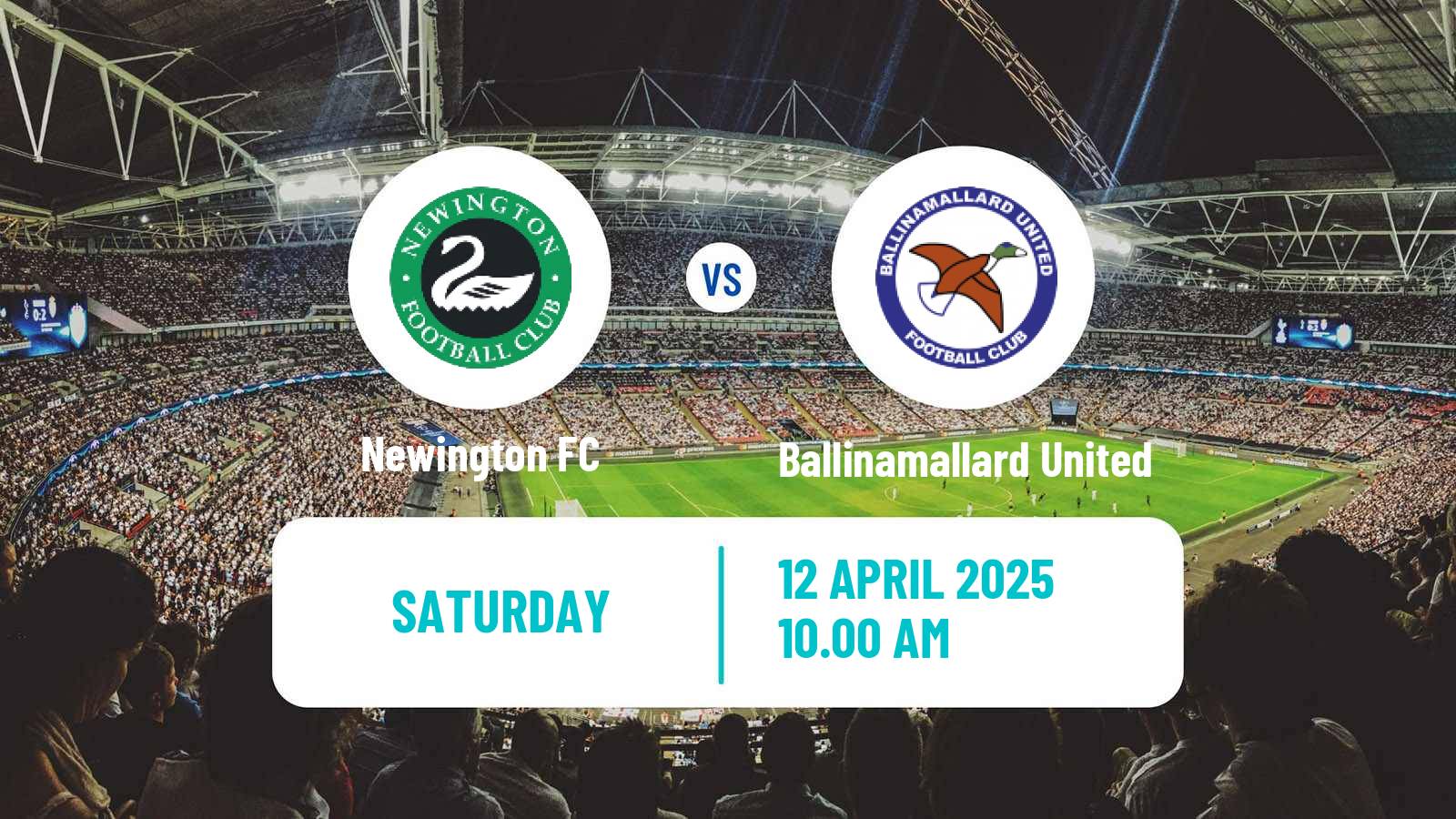 Soccer Northern Irish Championship Newington - Ballinamallard United