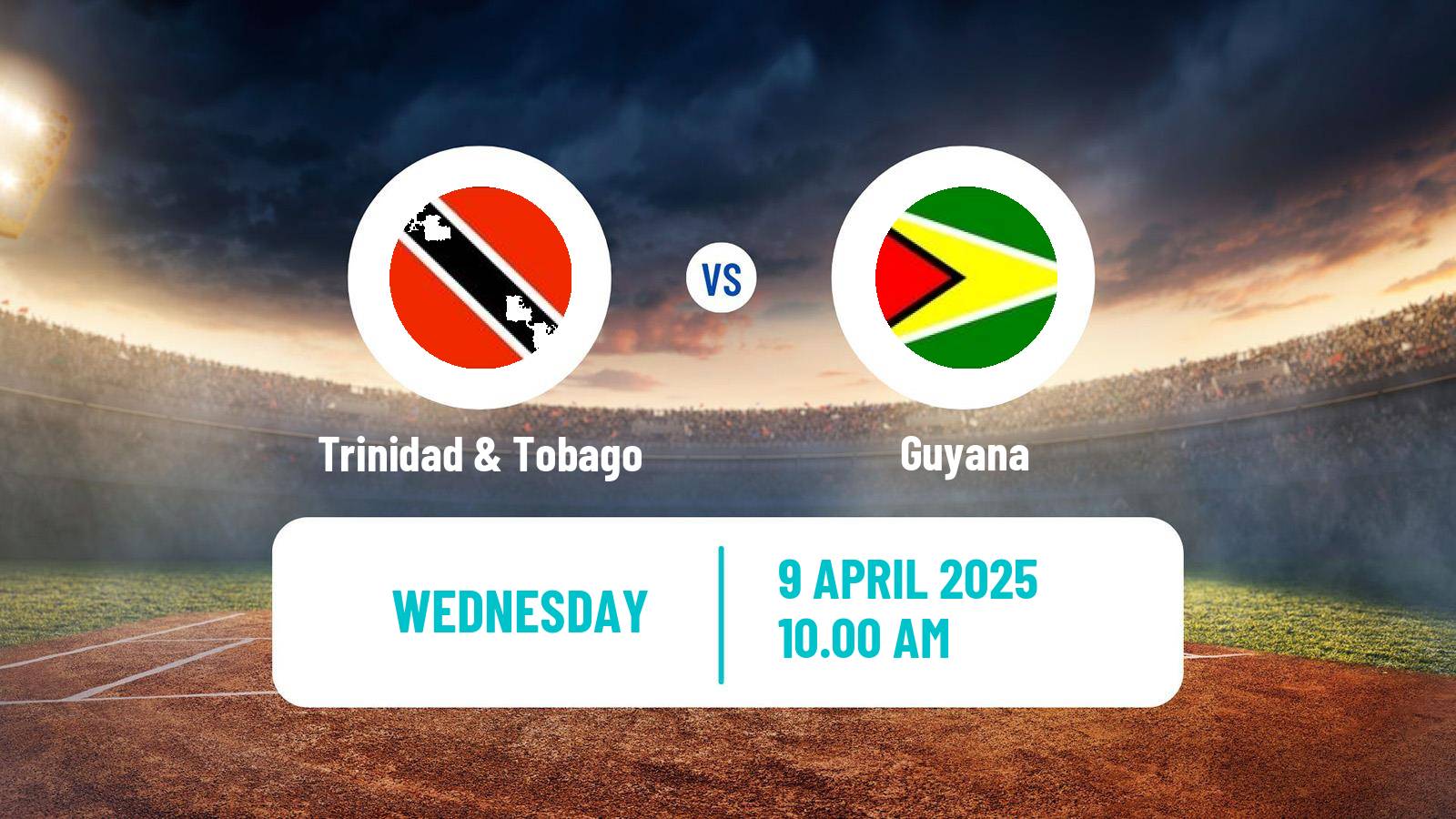 Cricket West Indies Championship Cricket Trinidad & Tobago - Guyana