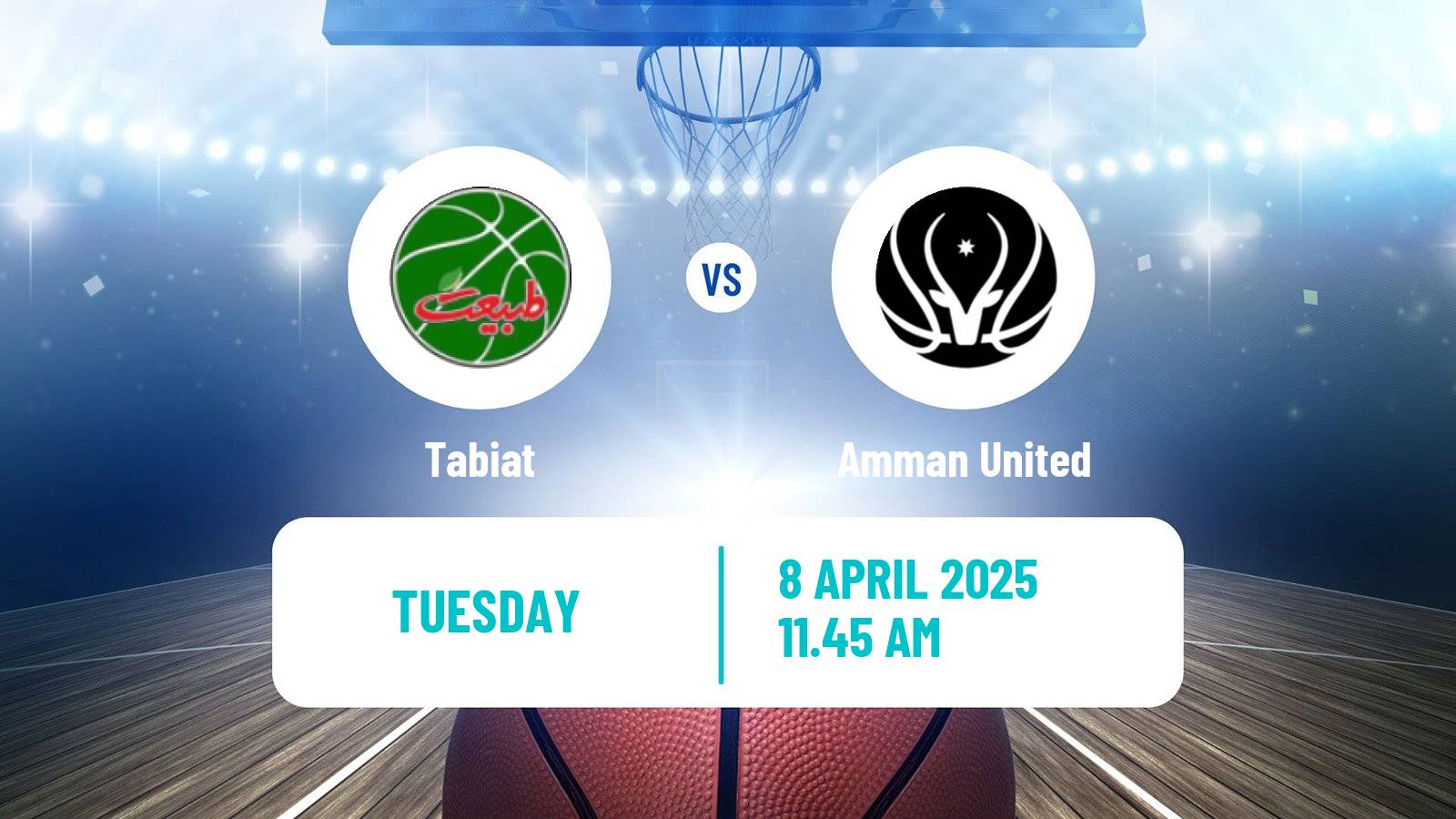 Basketball WASL Basketball Tabiat - Amman United