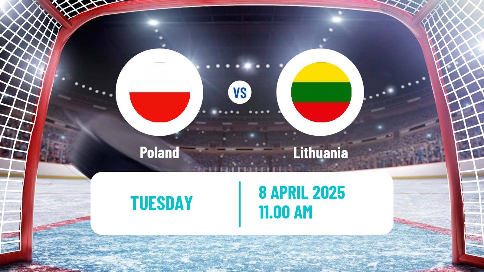 Hockey Friendly International Ice Hockey Poland - Lithuania