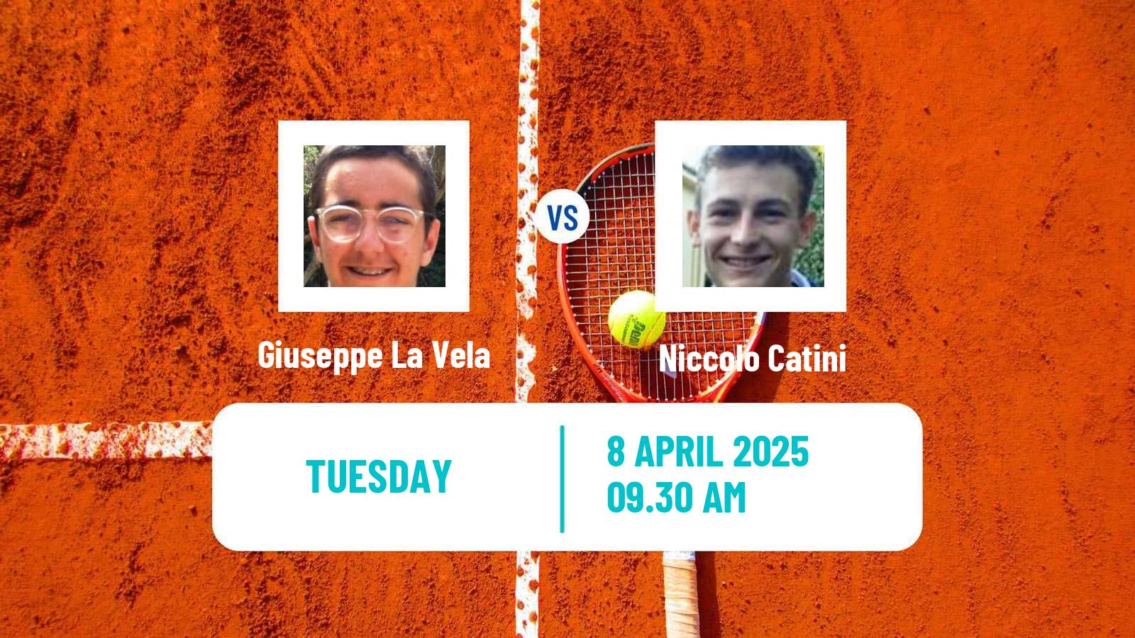 Tennis ITF M25 Santa Margherita Di Pula 2 Men Giuseppe La Vela - Niccolo Catini