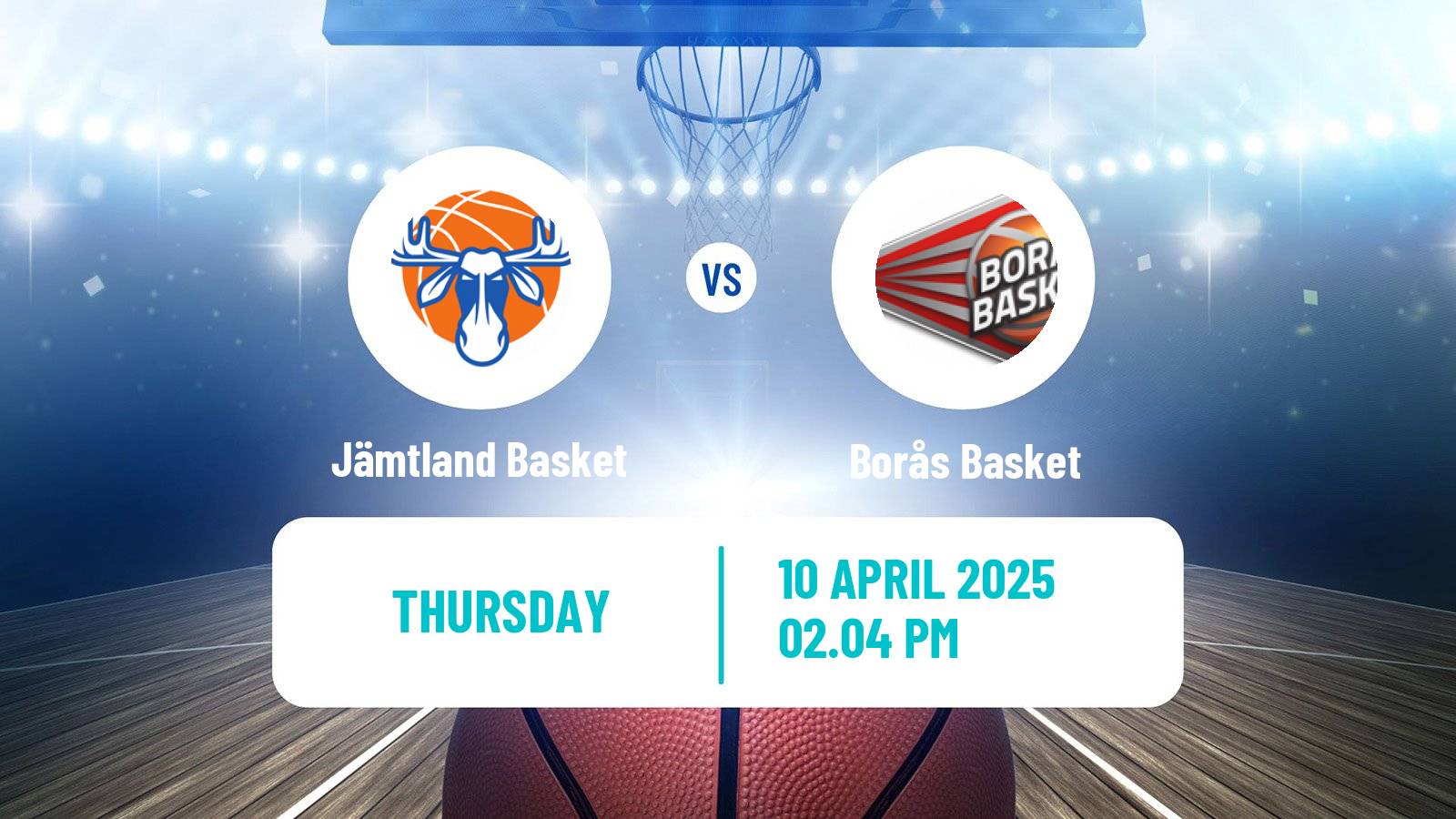 Basketball Swedish Basketligan Jämtland Basket - Borås Basket
