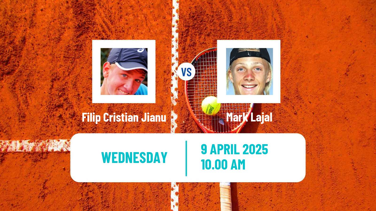 Tennis Sarasota Challenger Men Filip Cristian Jianu - Mark Lajal
