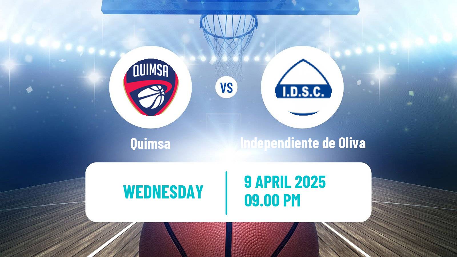 Basketball Argentinian LNB Quimsa - Independiente de Oliva