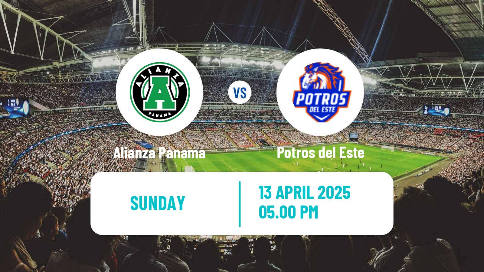 Soccer Liga Panamena de Futbol Alianza Panama - Potros del Este