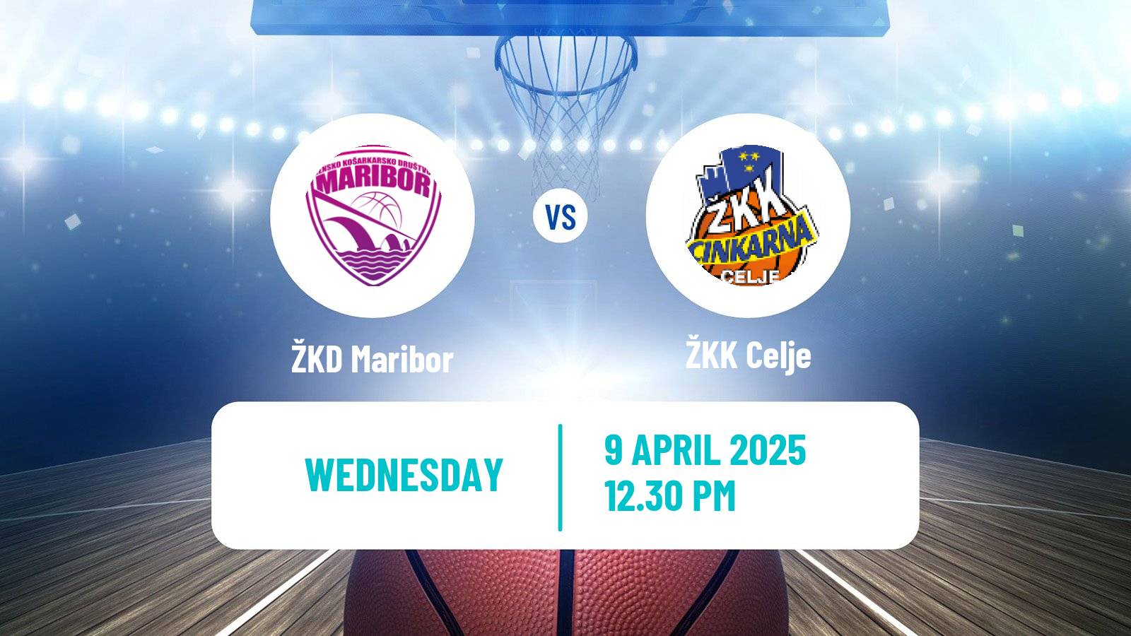 Basketball Slovenian Liga Basketball Women Maribor - Celje