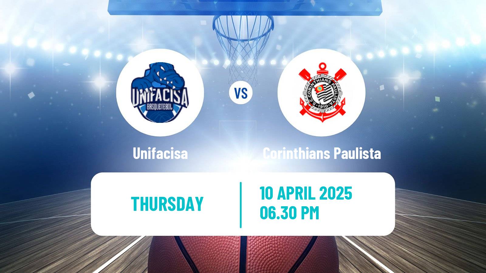 Basketball Brazilian NBB Unifacisa - Corinthians Paulista
