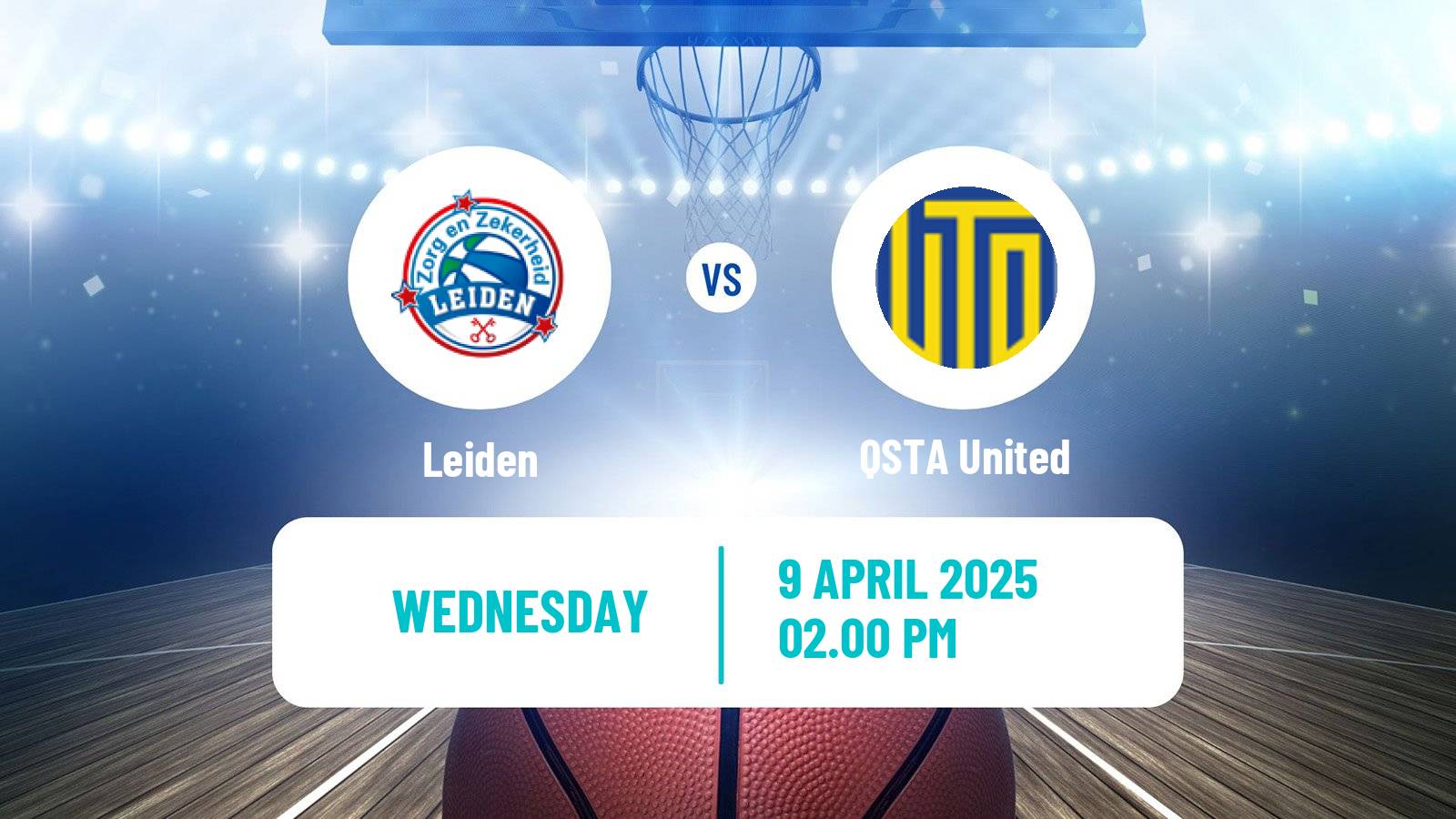 Basketball BNXT League Leiden - QSTA United