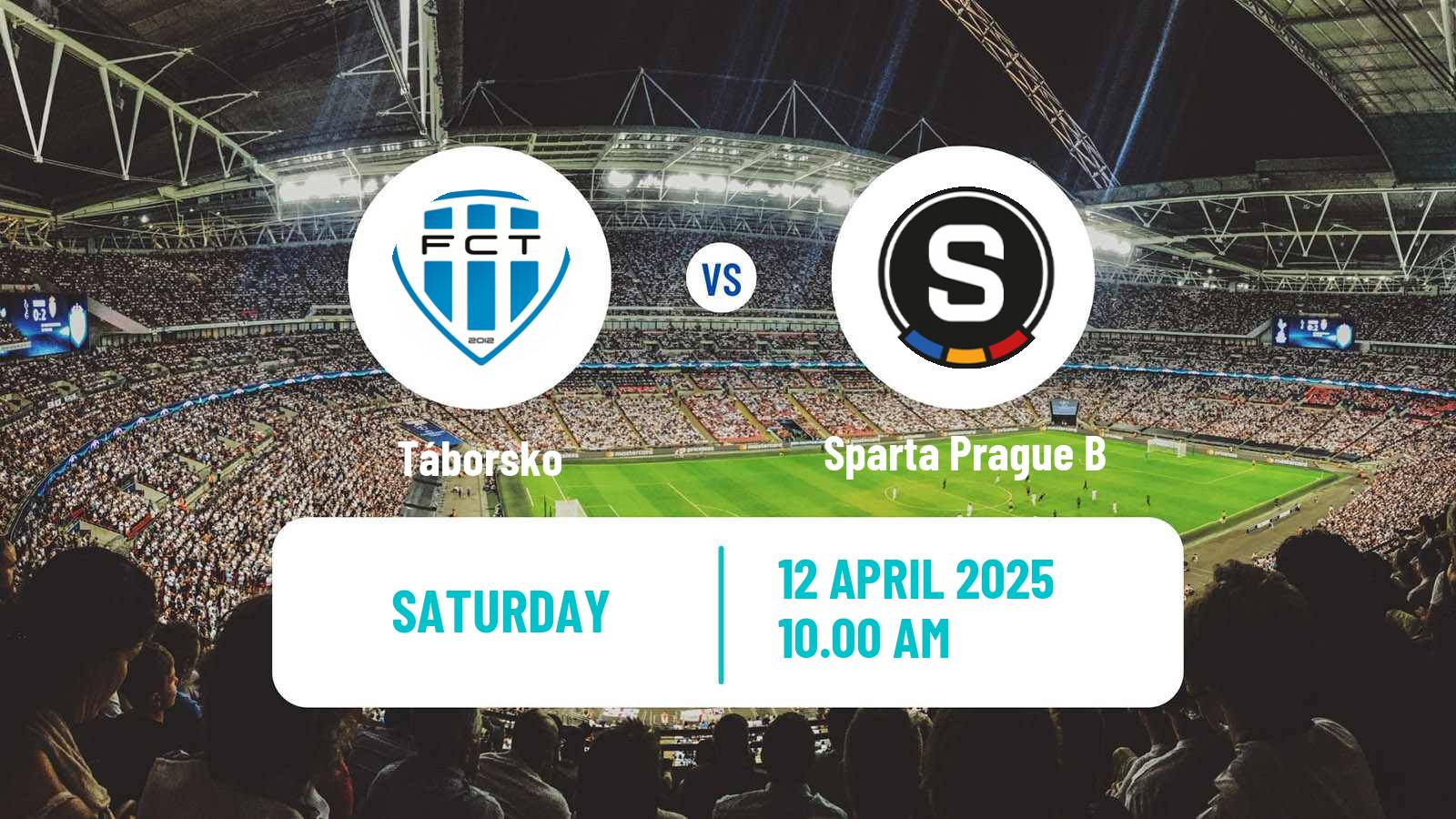 Soccer Czech Division 2 Táborsko - Sparta Prague B