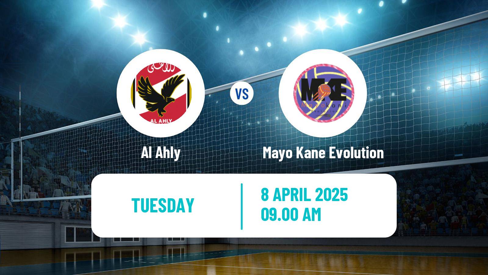 Volleyball African Club Championship Volleyball Women Al Ahly - Mayo Kane Evolution