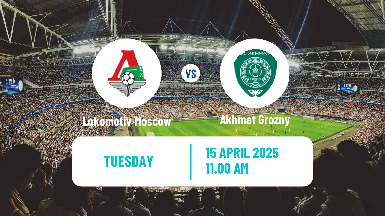 Football Russian Cup Lokomotiv Moscow - Akhmat Grozny