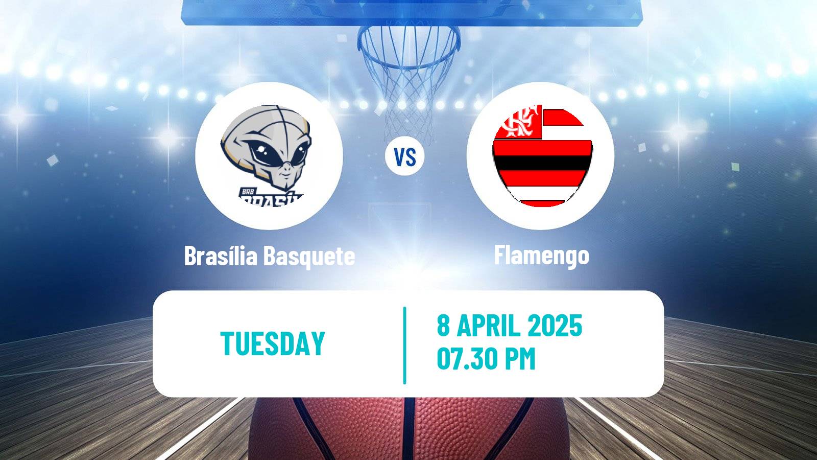 Basketball Brazilian NBB Brasília Basquete - Flamengo