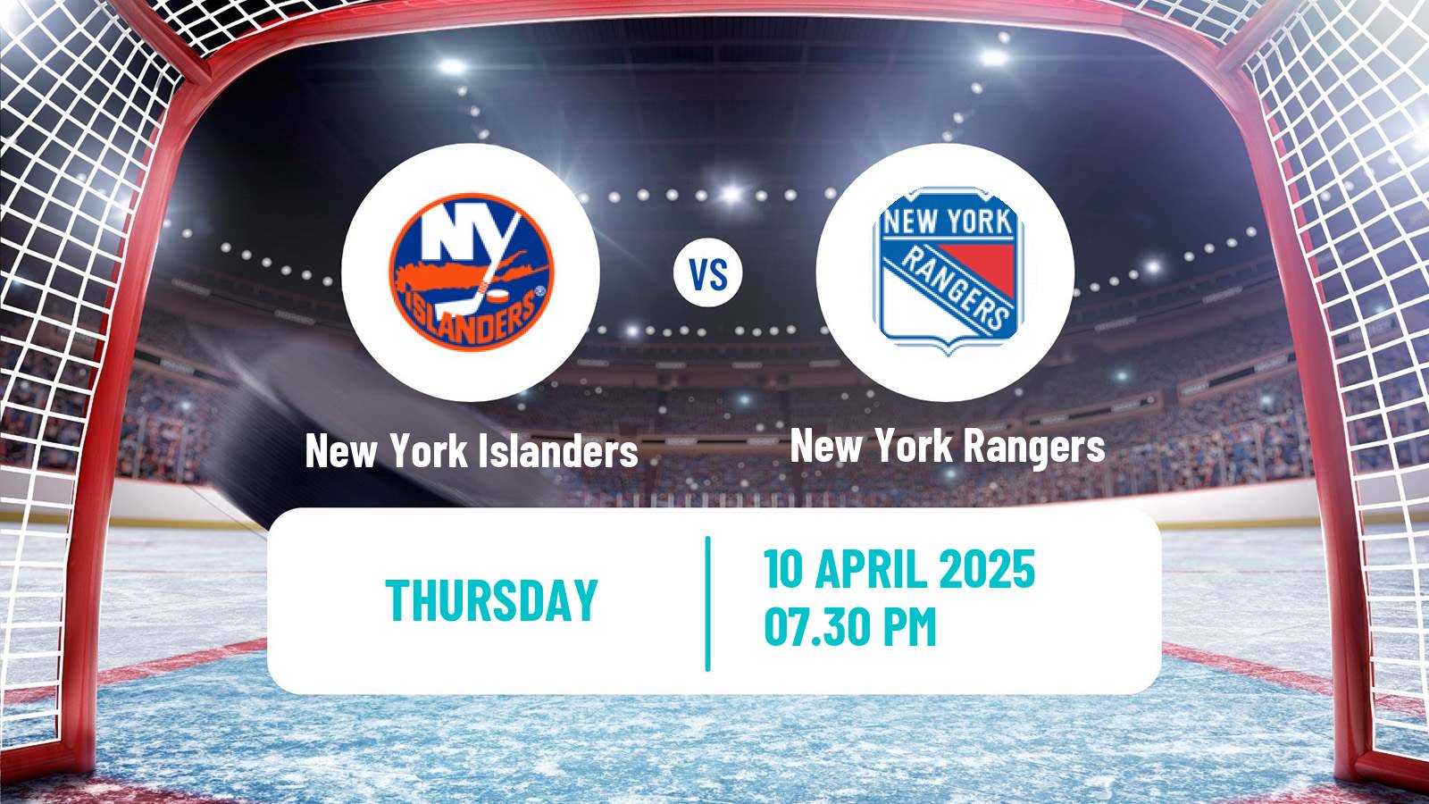 Hockey NHL New York Islanders - New York Rangers