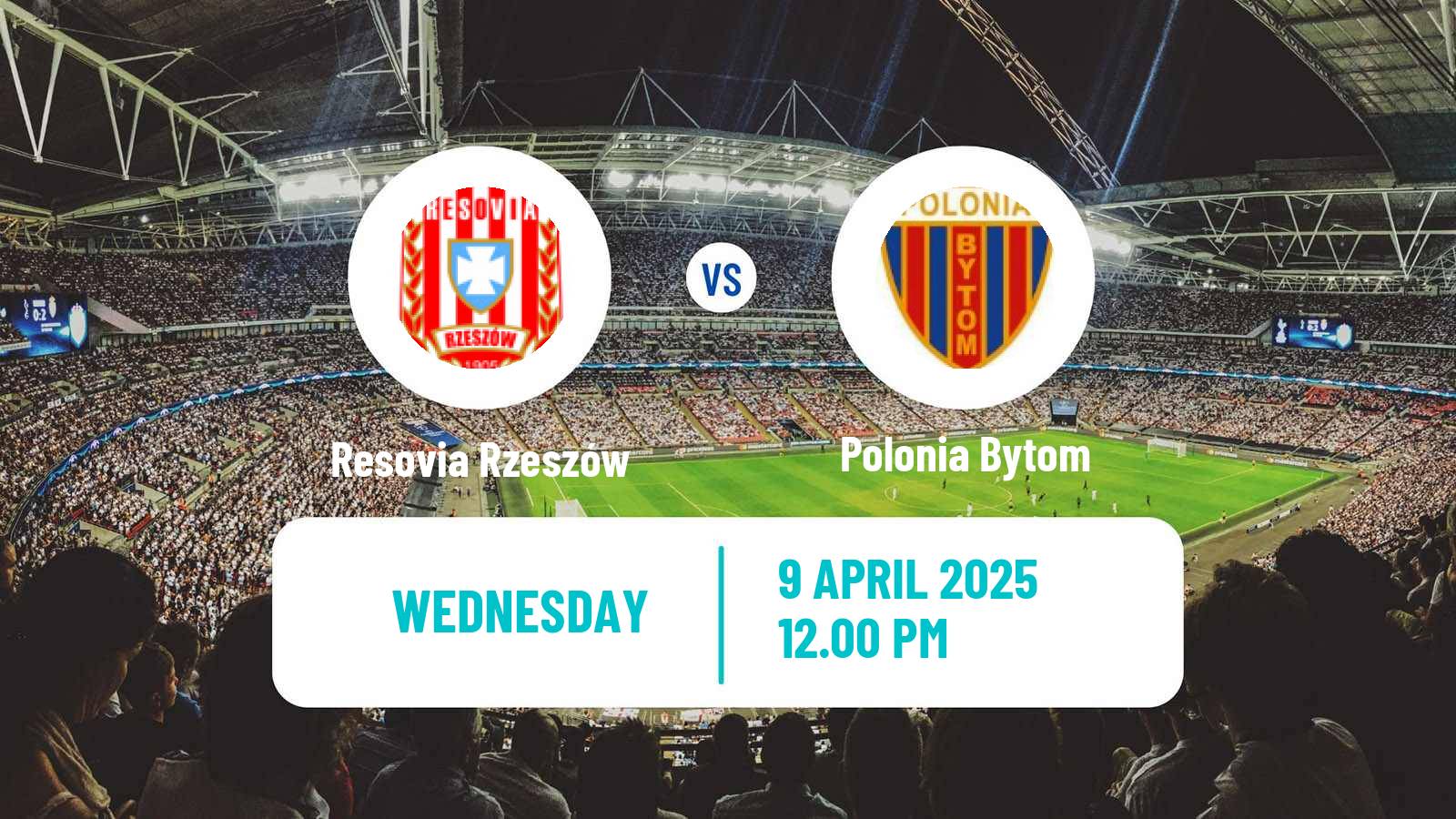 Soccer Polish Division 2 Resovia Rzeszów - Polonia Bytom
