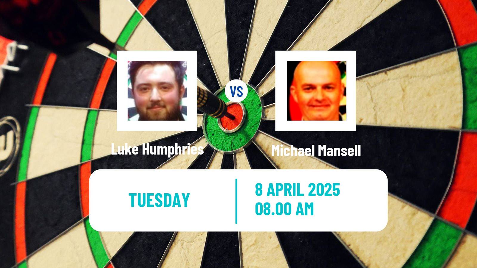 Darts Players Championship 11 2025 Luke Humphries - Michael Mansell