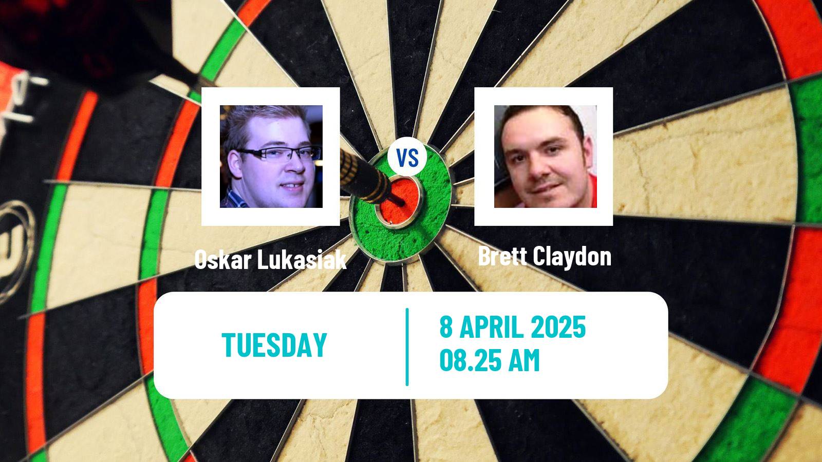 Darts Players Championship 11 2025 Oskar Lukasiak - Brett Claydon