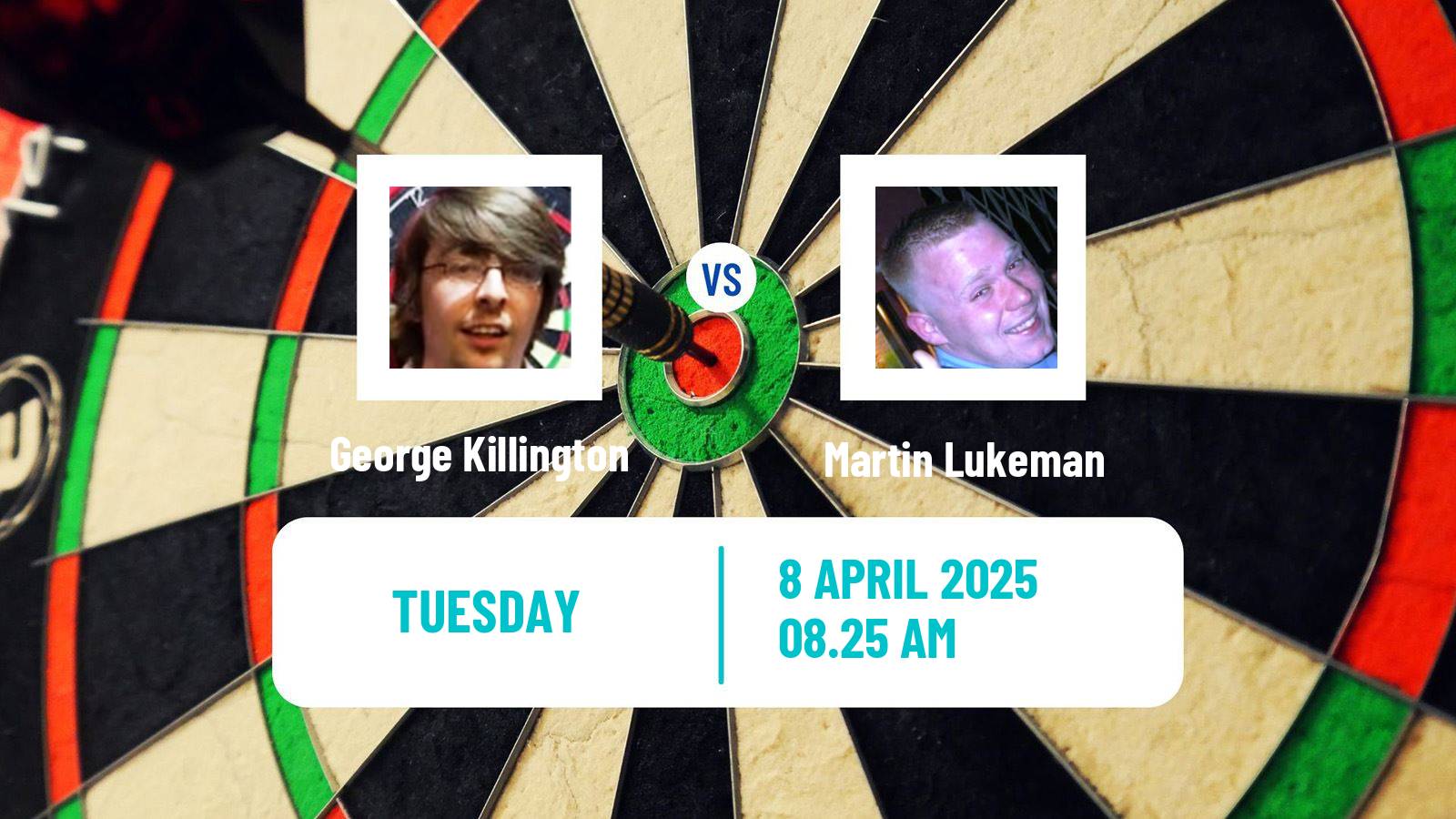 Darts Players Championship 11 2025 George Killington - Martin Lukeman