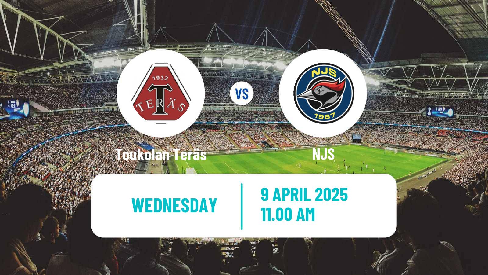 Football Finnish Cup Toukolan Teräs - NJS