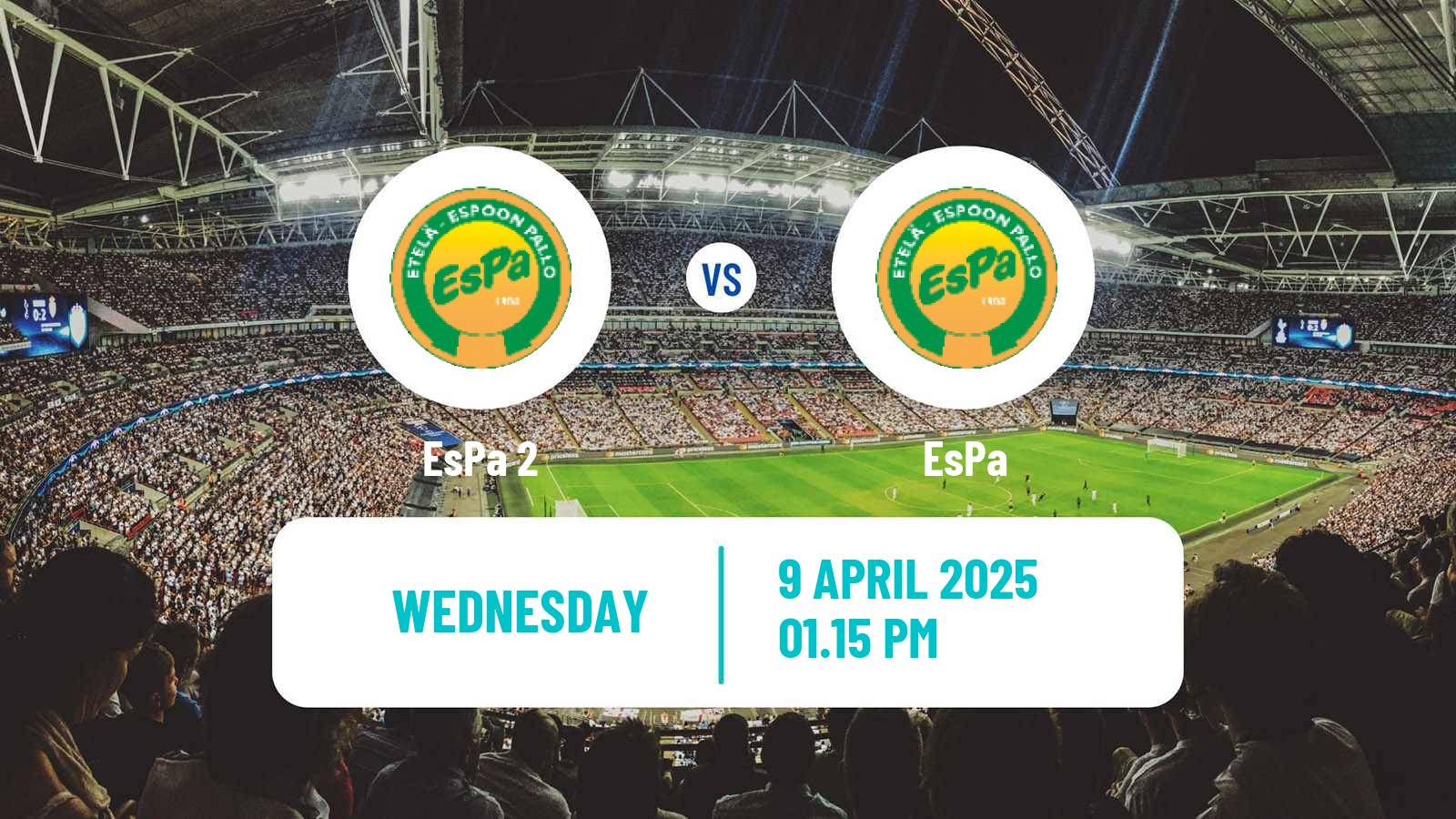 Soccer Finnish Cup EsPa 2 - EsPa