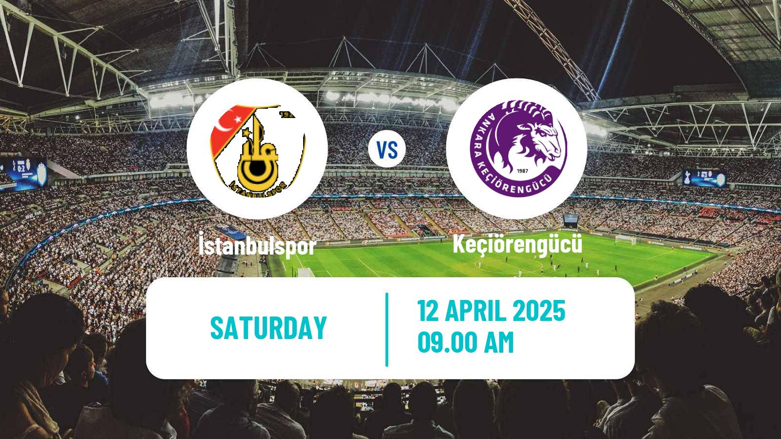 Soccer Turkish First League İstanbulspor - Keçiörengücü