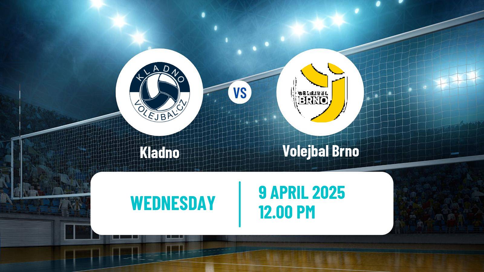 Volleyball Czech Extraliga Volleyball Kladno - Volejbal Brno