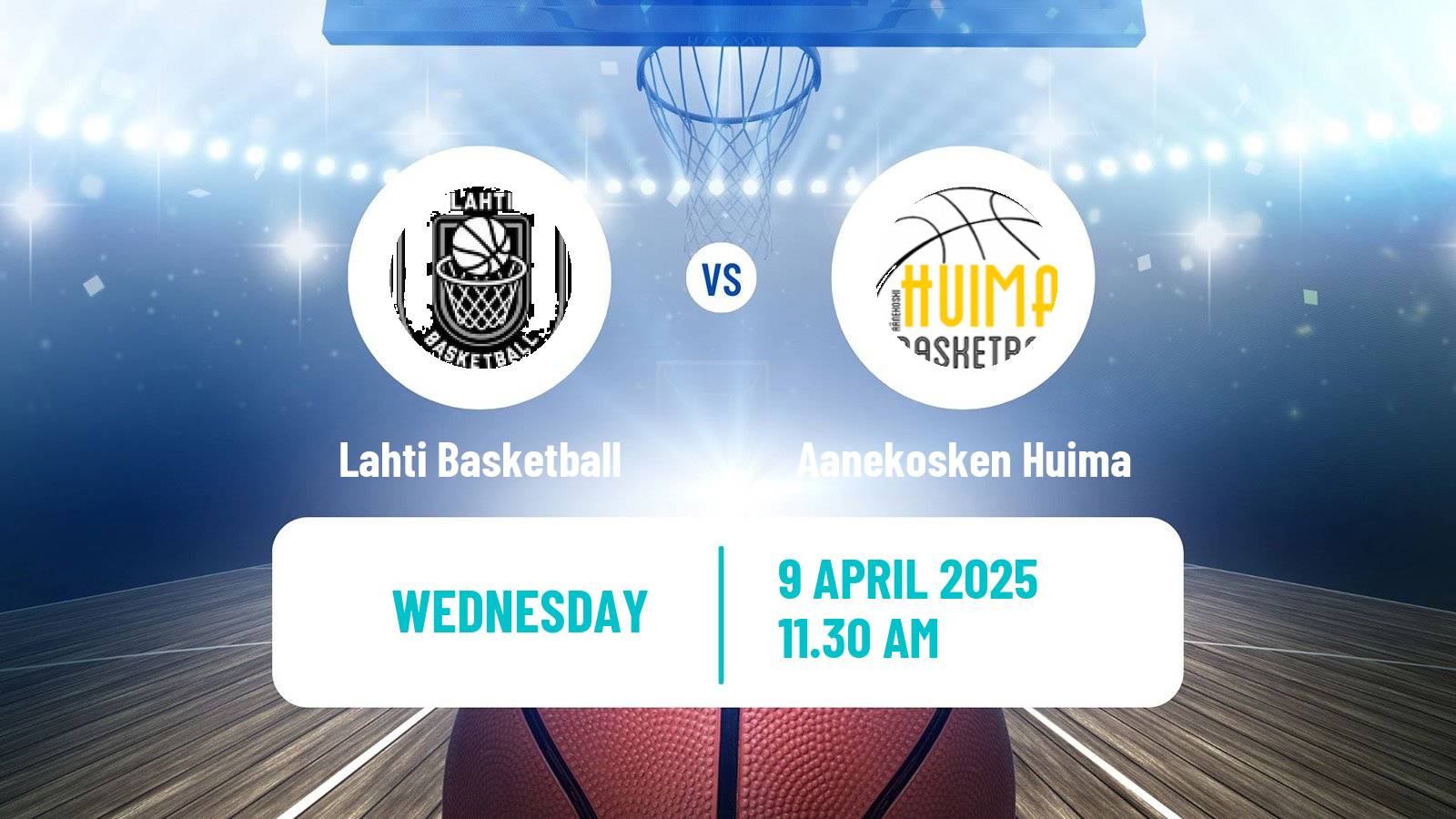 Basketball Finnish I Divisioona A Basketball Lahti Basketball - Aanekosken Huima