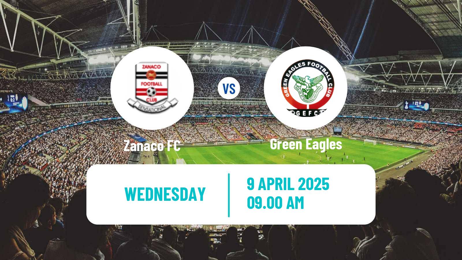 Soccer Zambian Premier League Zanaco - Green Eagles
