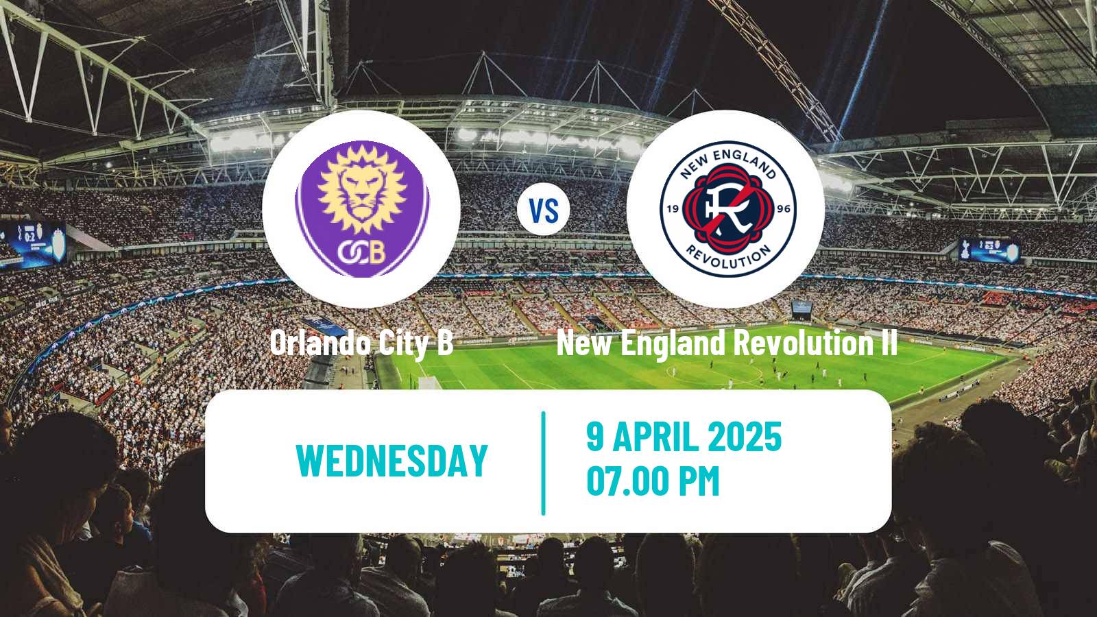 Soccer MLS Next Pro Orlando City B - New England Revolution II