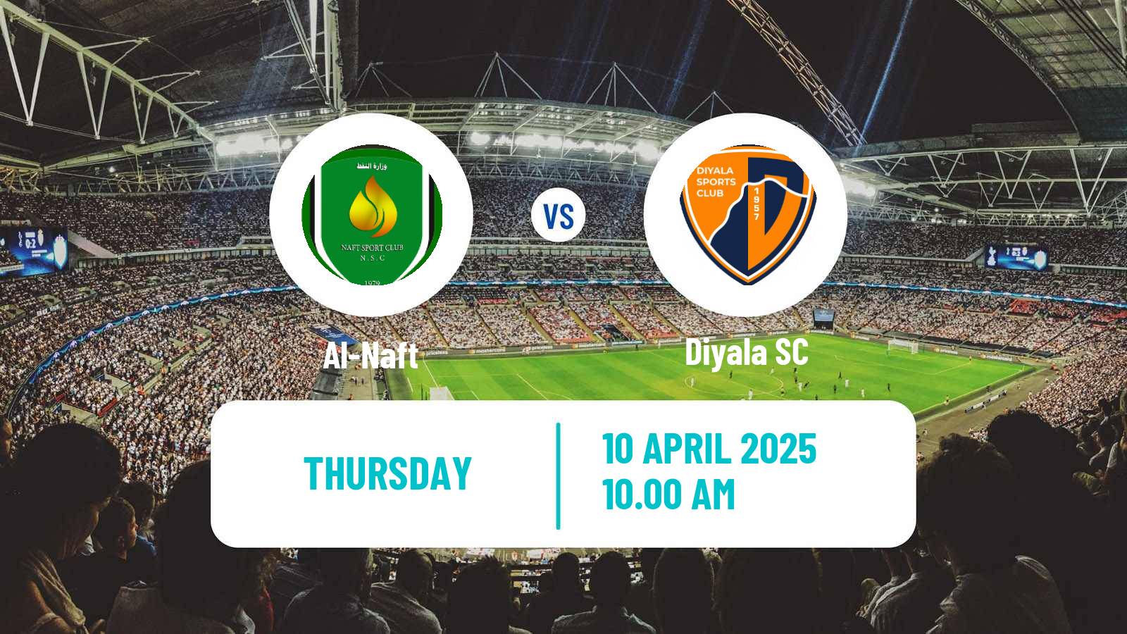Soccer Iraqi Premier League Al-Naft - Diyala