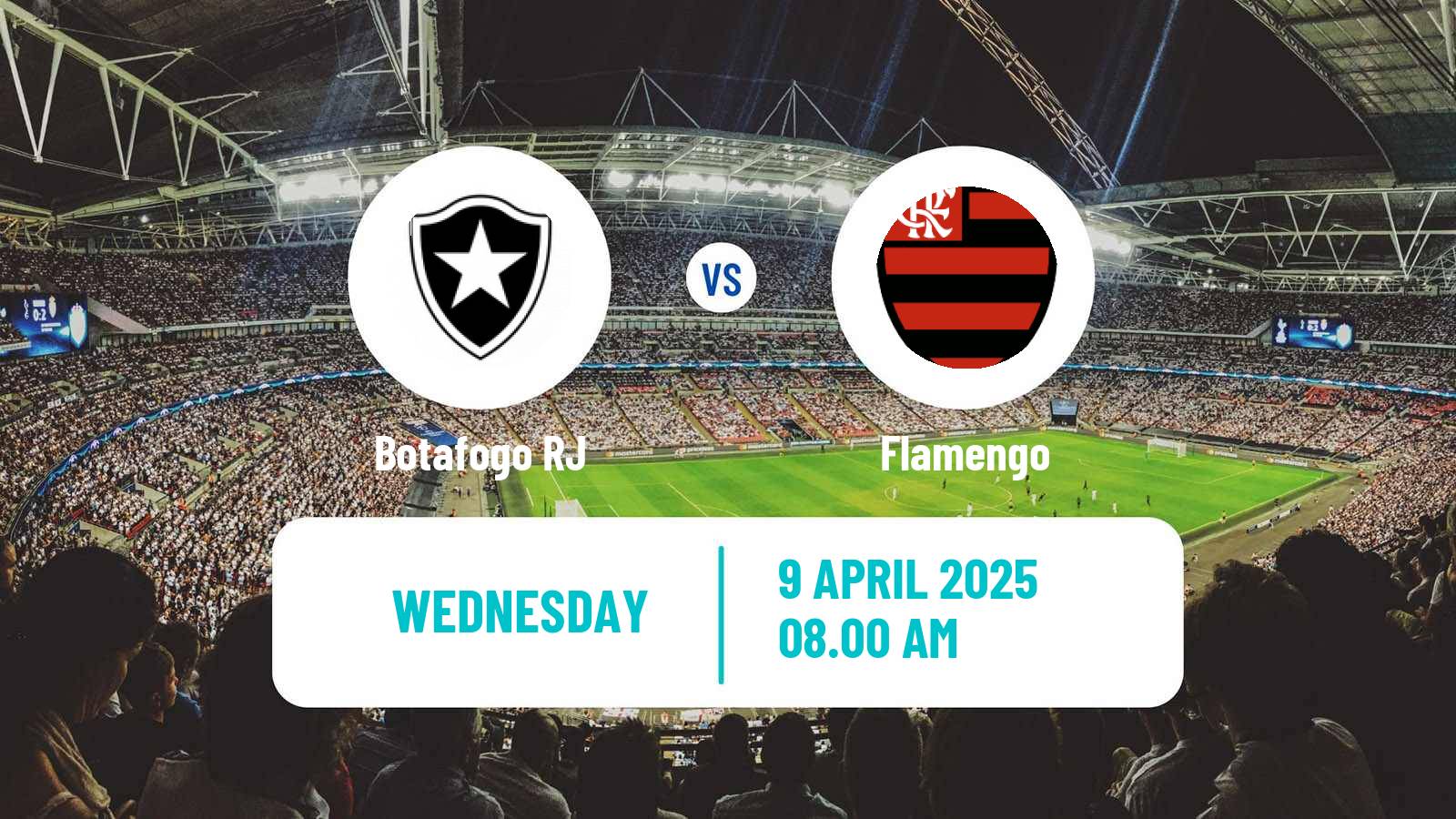 Soccer Brazilian Copa Rio Women Botafogo RJ - Flamengo