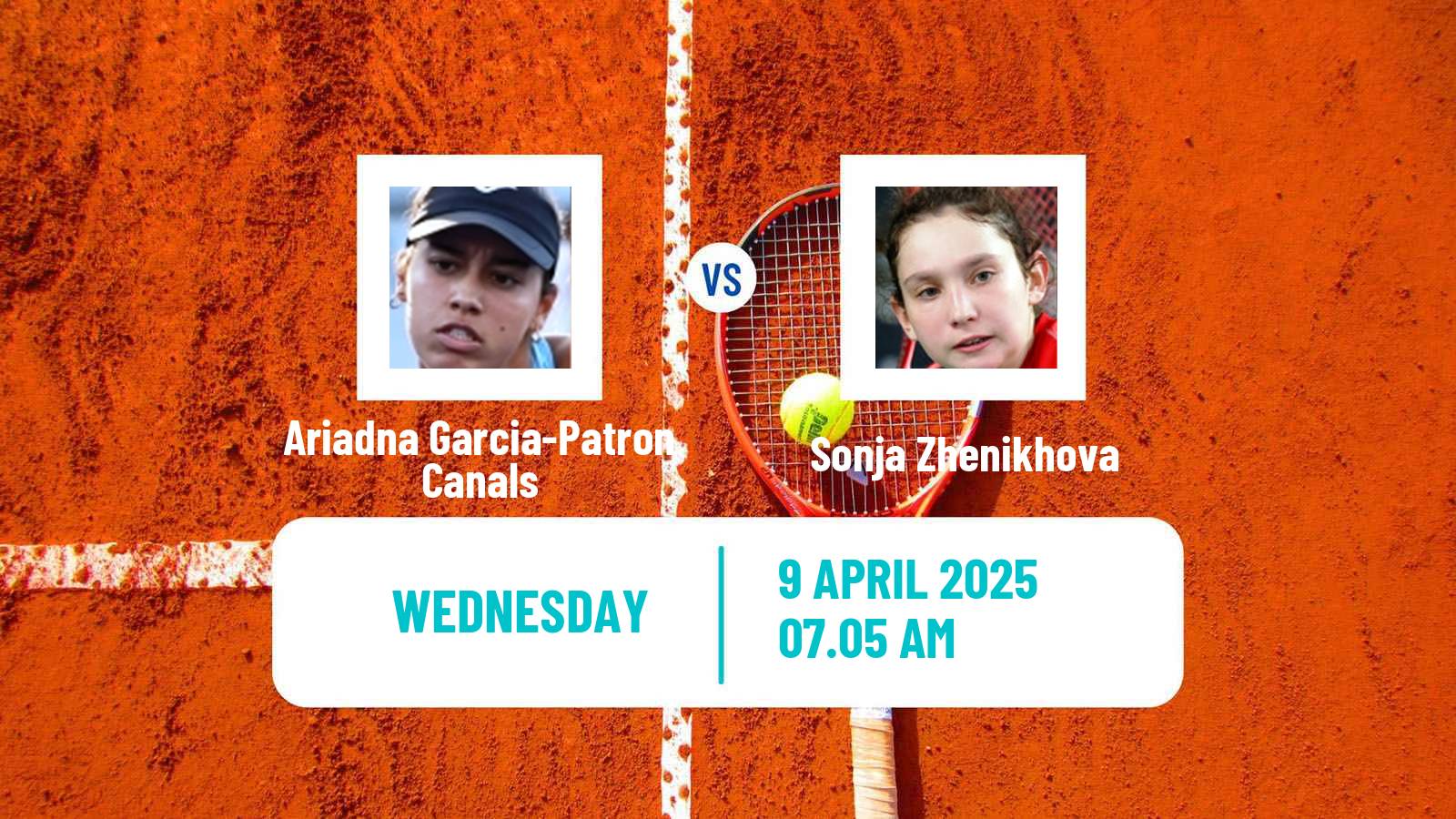 Tennis ITF W15 Antalya 10 Women Ariadna Garcia-Patron Canals - Sonja Zhenikhova