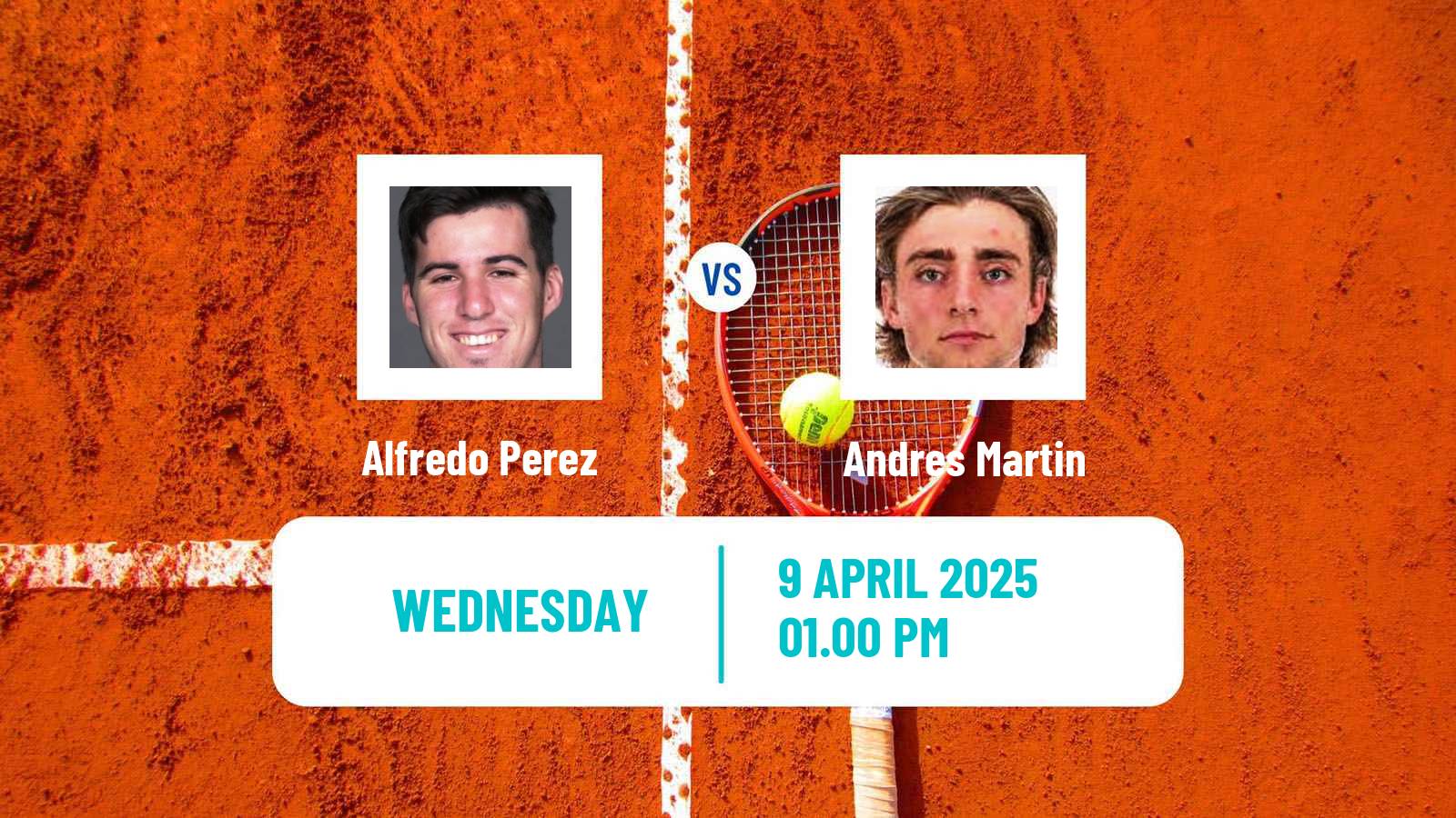 Tennis Mexico City Challenger Men Alfredo Perez - Andres Martin