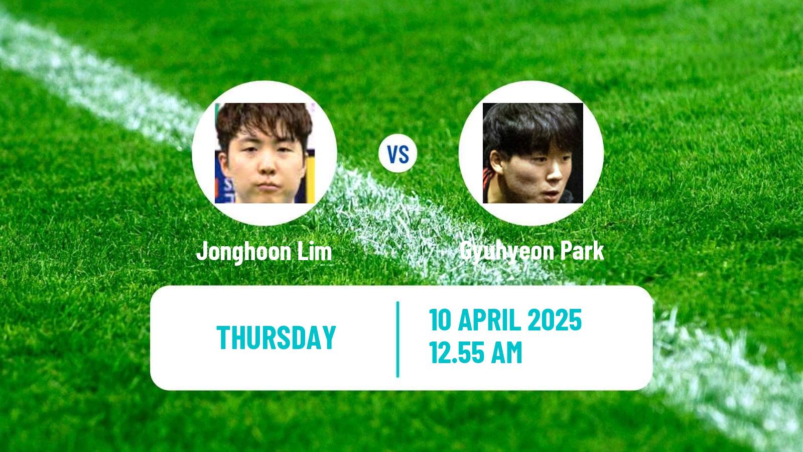 Table tennis Wtt Contender Taiyuan Men Jonghoon Lim - Gyuhyeon Park