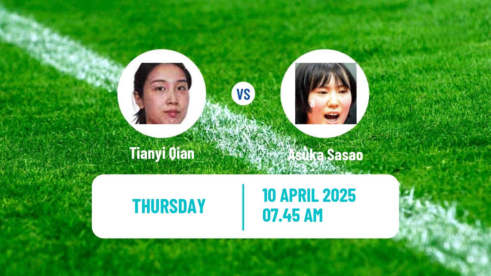 Table tennis Wtt Contender Taiyuan Women Tianyi Qian - Asuka Sasao