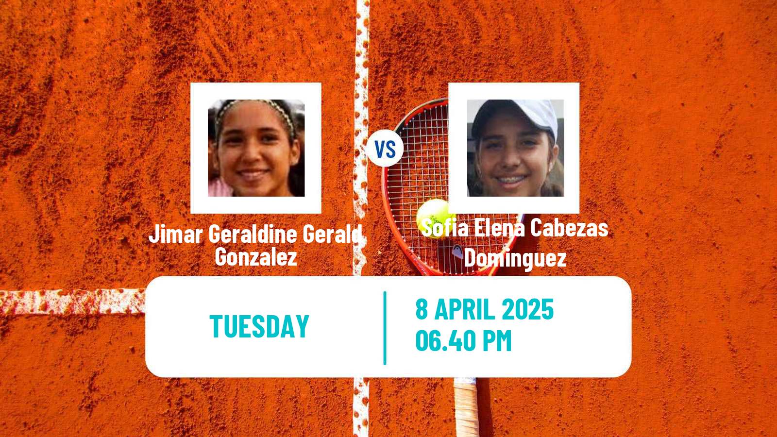 Tennis WTA Billie Jean King Cup Group I Jimar Geraldine Gerald Gonzalez - Sofia Elena Cabezas Dominguez