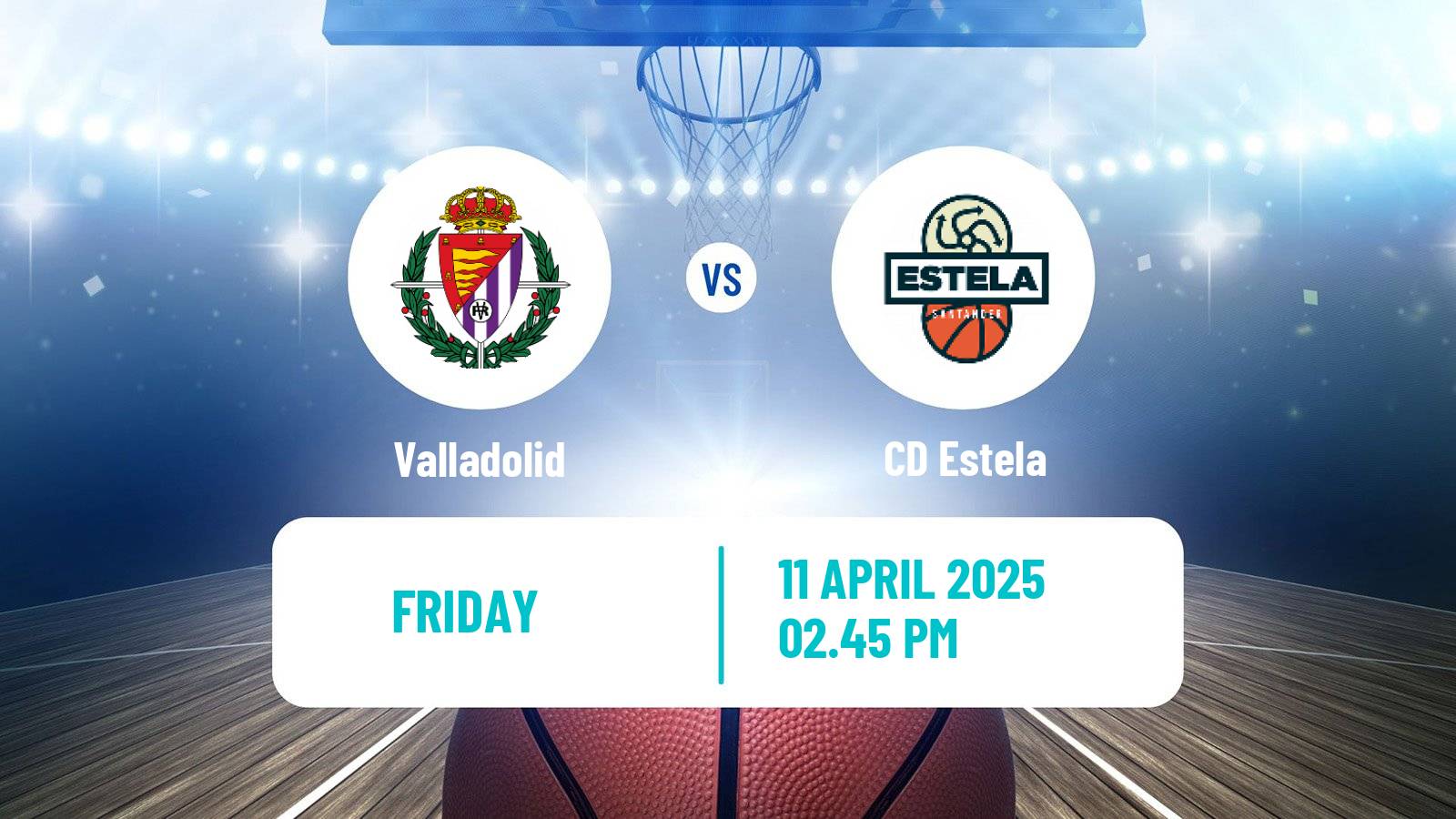 Basketball Spanish LEB Oro Valladolid - Estela