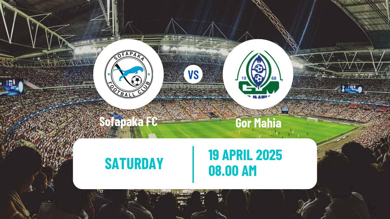 Soccer Kenyan Premier League Sofapaka - Gor Mahia