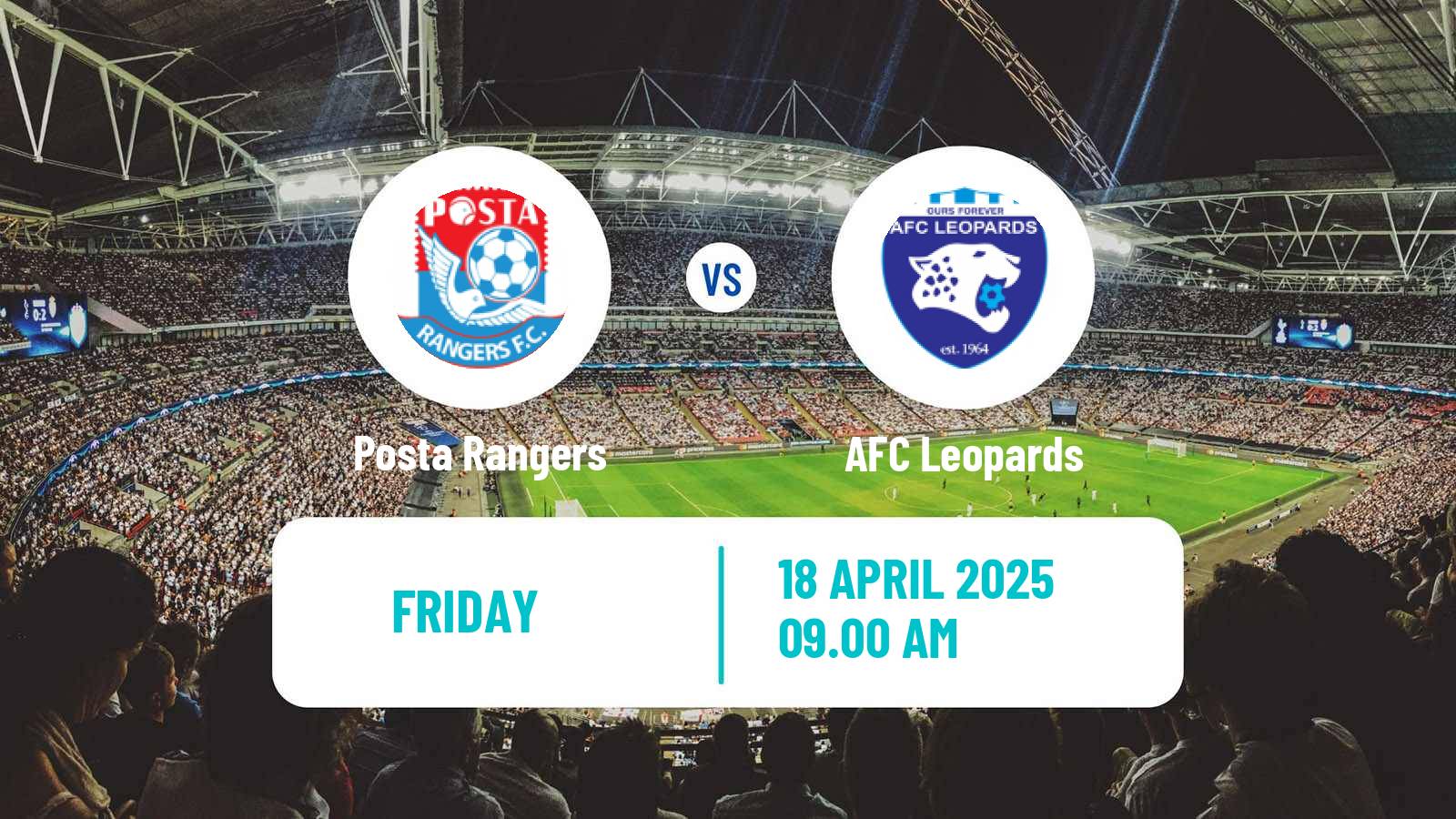 Soccer Kenyan Premier League Posta Rangers - AFC Leopards