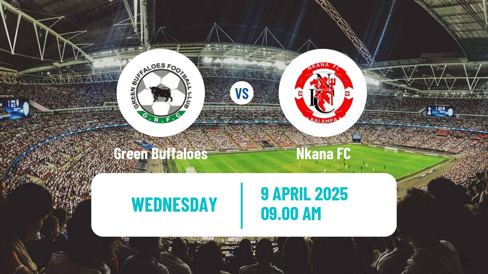 Soccer Zambian Premier League Green Buffaloes - Nkana