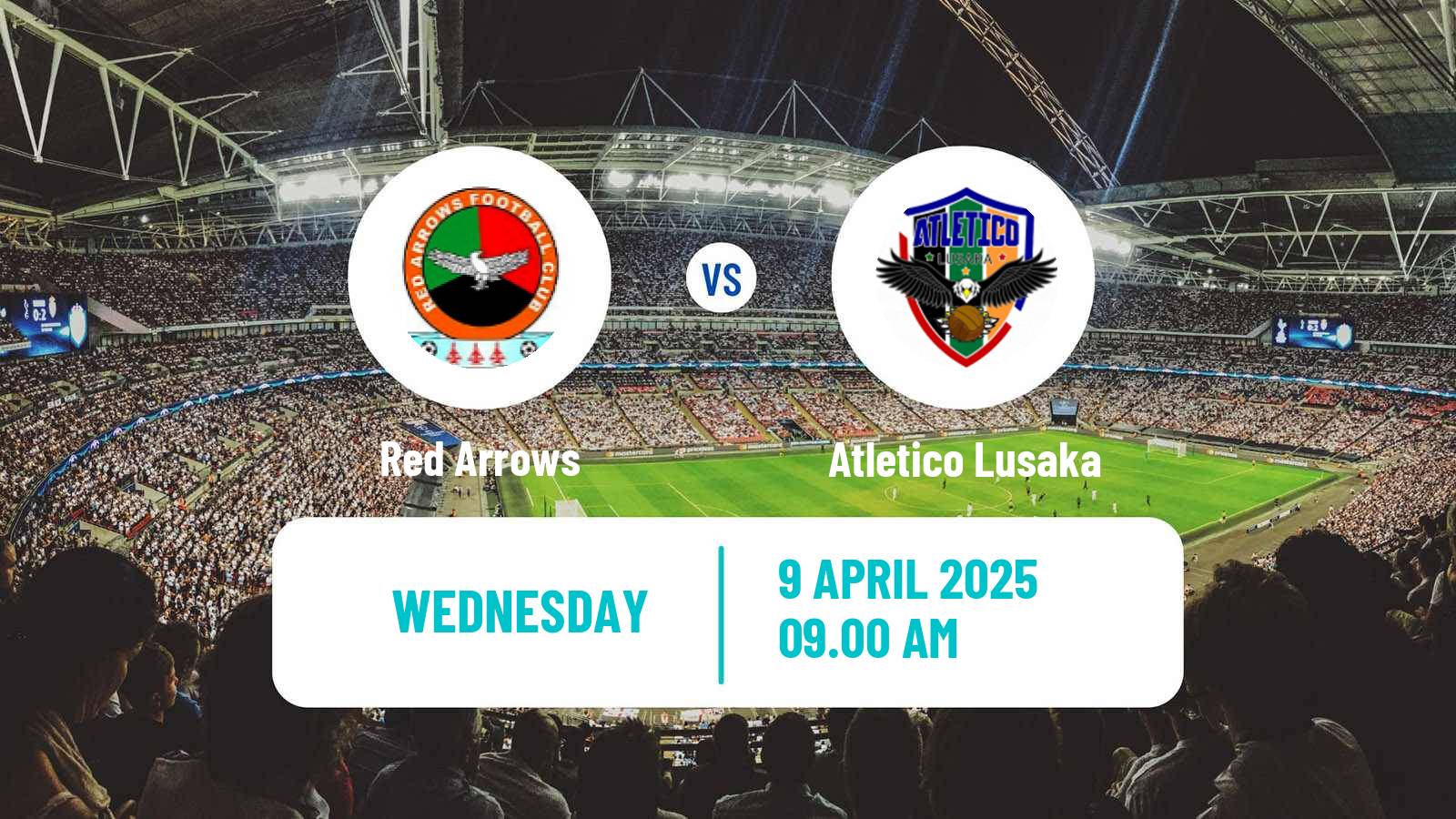 Soccer Zambian Premier League Red Arrows - Atletico Lusaka