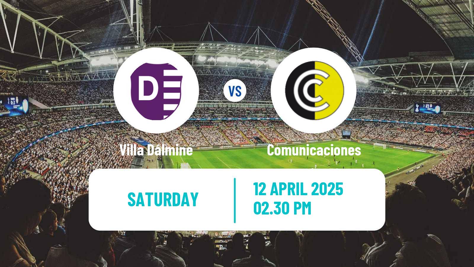 Soccer Argentinian Primera B Villa Dálmine - Comunicaciones