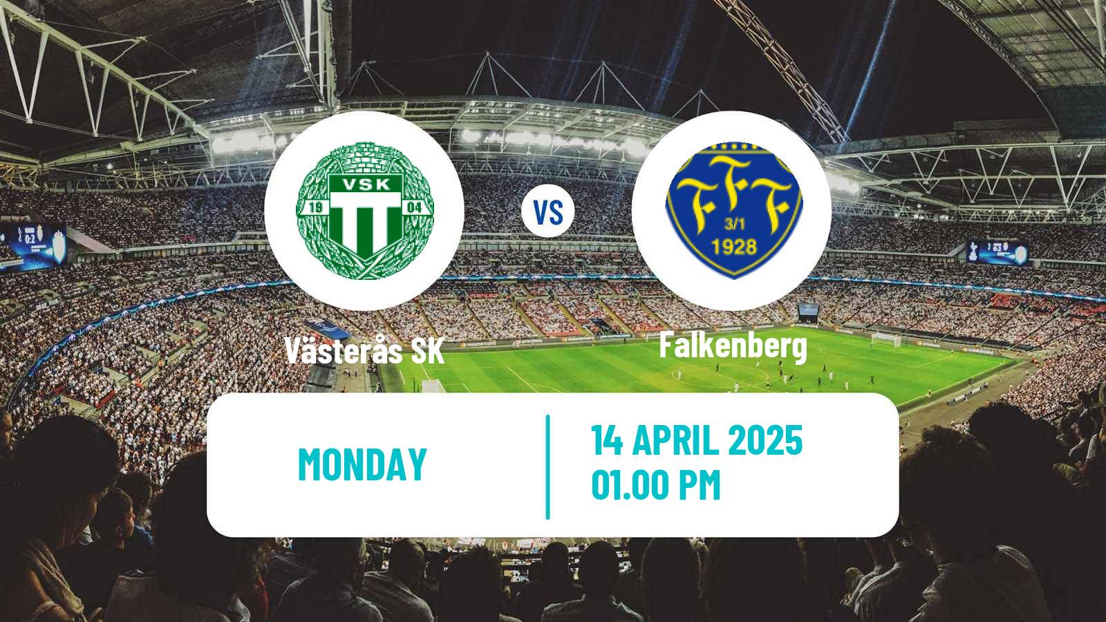 Soccer Swedish Superettan Västerås SK - Falkenberg