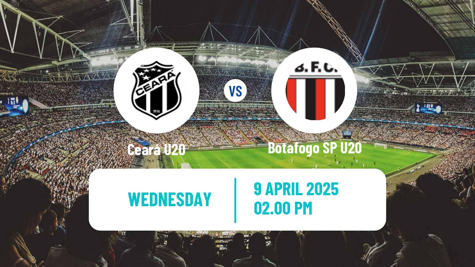 Soccer Brasileiro U20 B Ceará U20 - Botafogo SP U20
