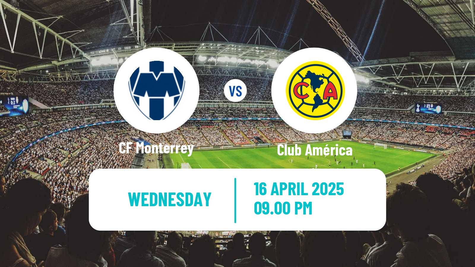 Soccer Mexican Liga MX Monterrey - Club América